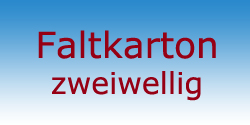 Faltkarton - zweiwellig